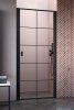 Radaway Nes Black Dwj I Factory Drzwi wnękowe 80cm prawe 10026080-54-55R, industrialny, loft